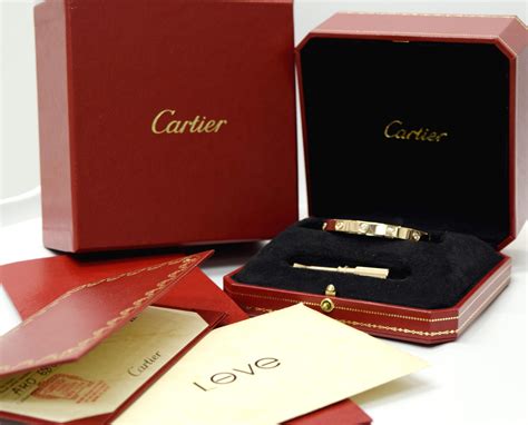 cartier bracelet packaging|cartier earring box for sale.